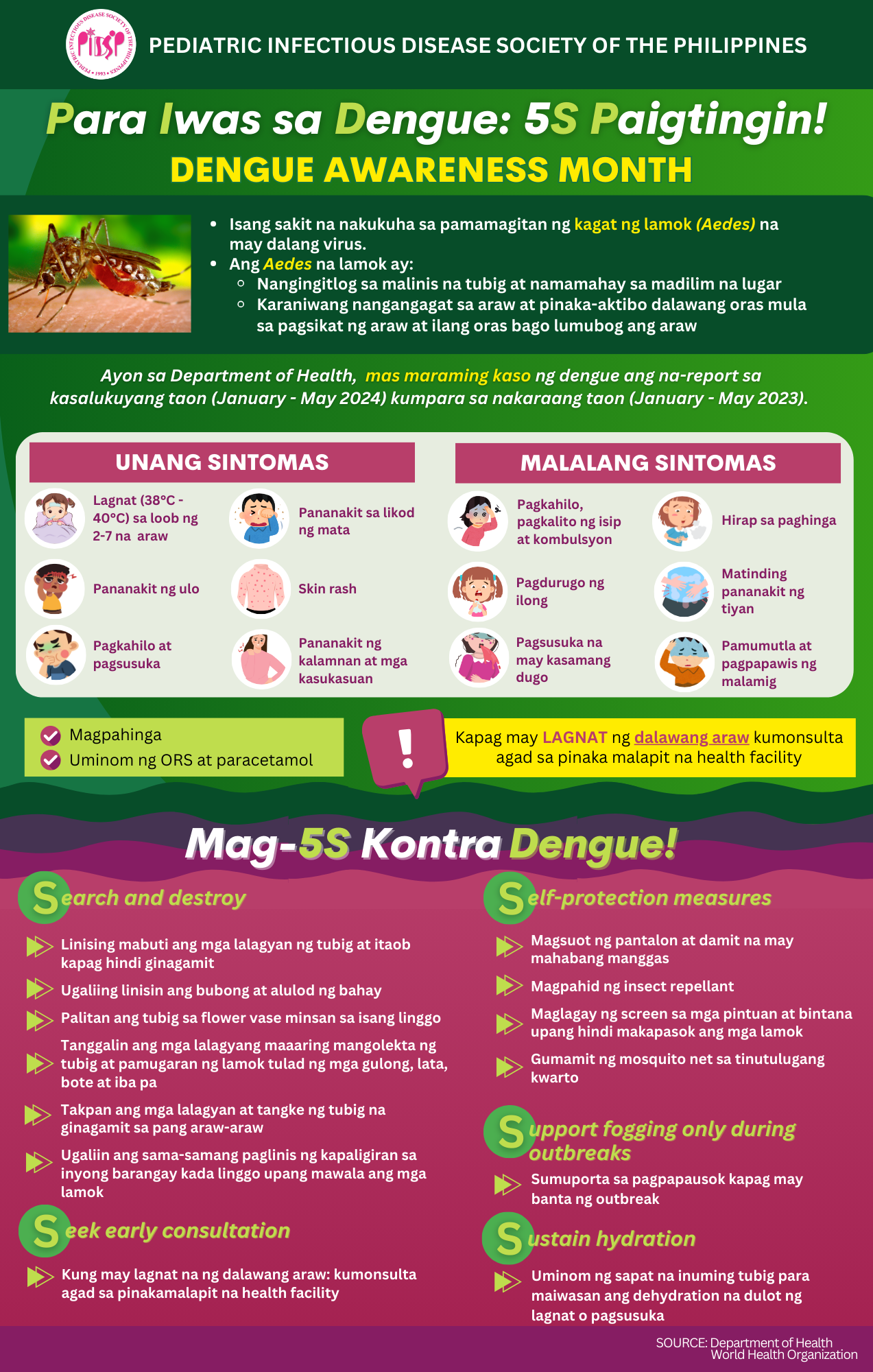 #Dengue Infographic ( Filipino Version )